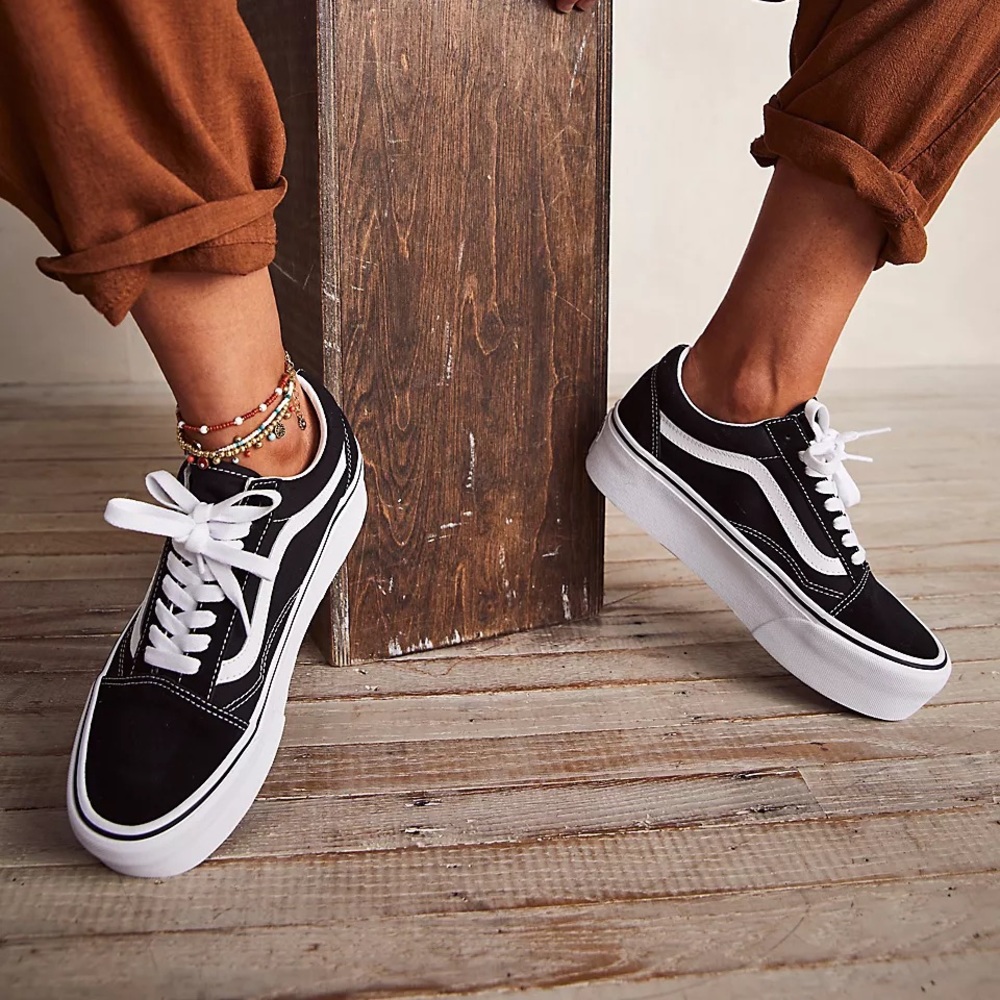 Vans Old Skool stackform platform shoes